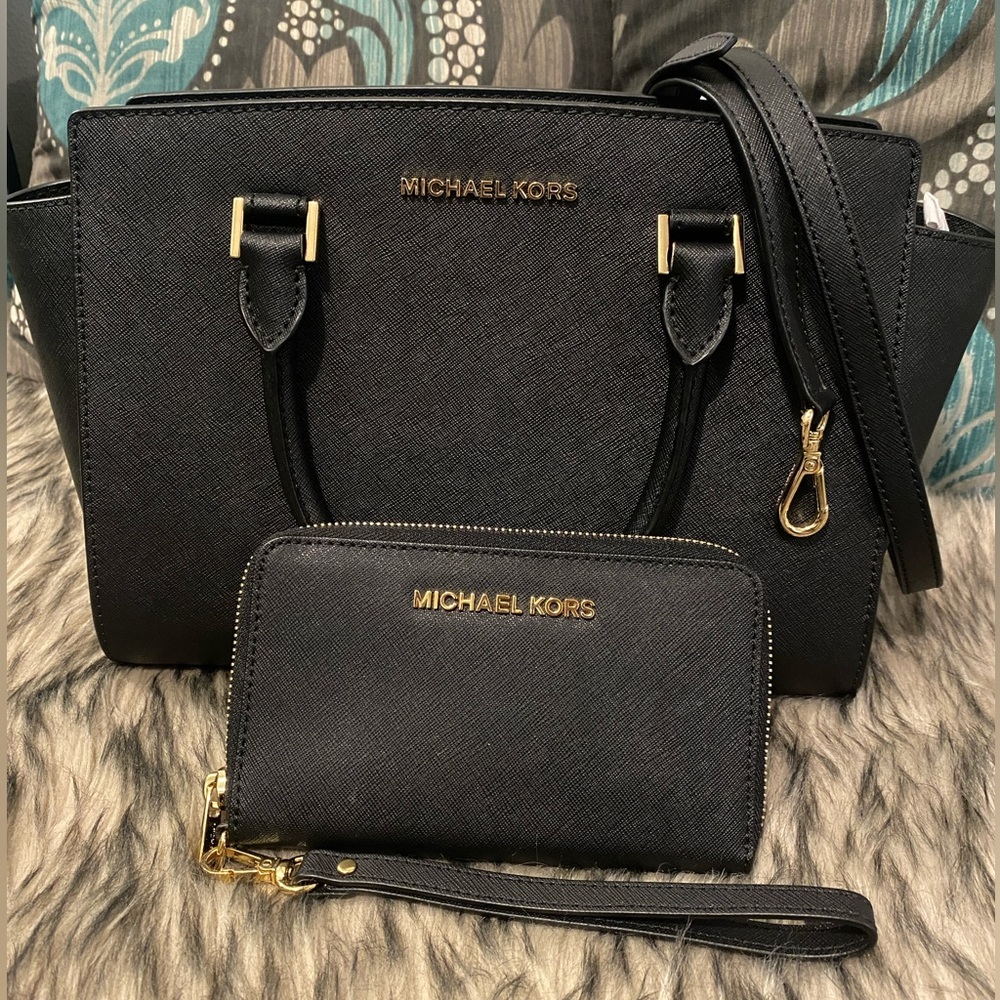 Michael Kors Selma Satchel + Wallet
